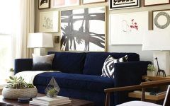 15 Best Collection of Dark Blue Sofas