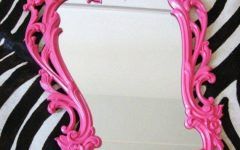 Girls Pink Wall Mirrors