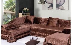 15 Inspirations Slipcover for Leather Sectional Sofas
