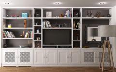 Tv Cabinet and Bookcase