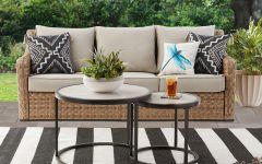 3-piece Sofa & Nesting Table Set