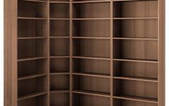 15 Ideas of Brown Bookcases