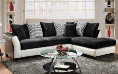 12 The Best Black and White Sectional Sofa