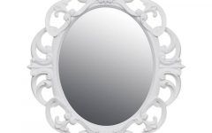 20 Ideas of White Ornate Mirrors
