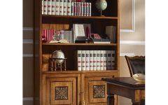 15 Ideas of Two Door Hutch Bookcases
