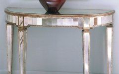 20 Best Collection of Gold and Mirror Modern Cube Console Tables