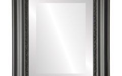 The 15 Best Collection of Matte Black Rectangular Wall Mirrors