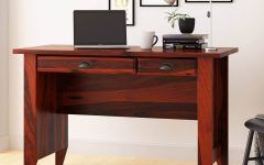 Rustic Acacia Wooden Writing Desks
