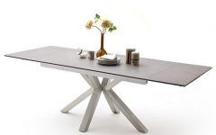 Dining Tables with Brushed Stainless Steel Frame