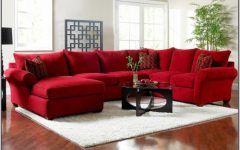 2024 Popular Red Sectional Sleeper Sofas