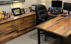 15 Inspirations Rustic Brown Corner Desks