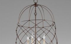 2024 Best of Caged Chandelier