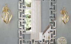 20 Ideas of Caja Rectangle Glass Frame Wall Mirrors