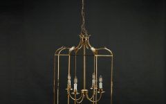 15 The Best Antique Gild Lantern Chandeliers