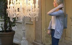 Top 15 of Crystal Bead Chandelier Floor Lamps