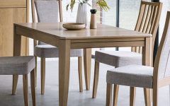 8 Seater Wood Contemporary Dining Tables with Extension Leaf