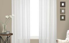 2024 Latest Luxury Collection Cranston Sheer Curtain Panel Pairs