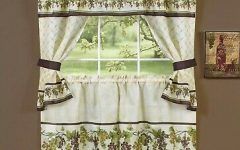  Best 50+ of Sunflower Cottage Kitchen Curtain Tier and Valance Sets