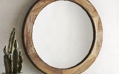The Best Jagged Edge Round Wall Mirrors