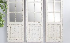 Metal Arch Window Wall Mirrors