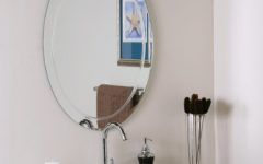 15 Collection of Tetbury Frameless Tri Bevel Wall Mirrors