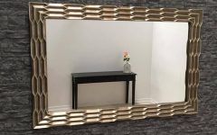 Large Gold Wall Mirrors