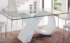 Rectangular Glasstop Dining Tables