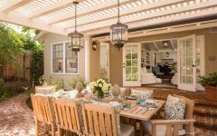 15 Collection of Outdoor Dining Lanterns