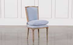 2024 Latest Dining Chairs with Blue Loose Seat