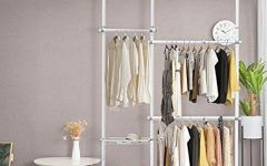 15 Collection of 2 Tier Adjustable Wardrobes