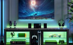 2024 Popular Led Tv Stands with Outlet