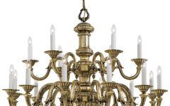 12 Ideas of Traditional Brass Chandeliers