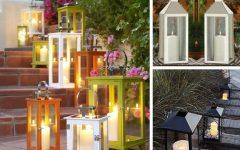 15 Best Collection of Colorful Outdoor Lanterns