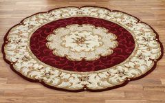 Round Wool Area Rugs