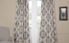 Moroccan-style Thermal Insulated Blackout Curtain Panel Pairs