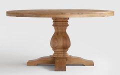 20 The Best Finkelstein Pine Solid Wood Pedestal Dining Tables