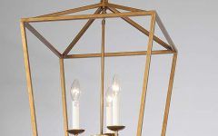 15 Best Collection of Brass Lantern Chandeliers