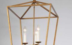 15 Best Collection of Aged Brass Lantern Chandeliers