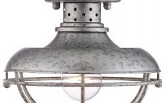 15 Inspirations Galvanized Outdoor Ceiling Lights