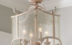 15 The Best Cream and Rusty Lantern Chandeliers