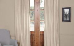 French Linen Lined Curtain Panels