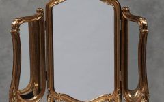 Gold Dressing Table Mirrors