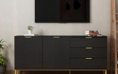 Entertainment Center with Storage Cabinet