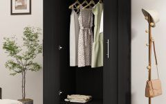 15 Best Collection of Black Single Door Wardrobes