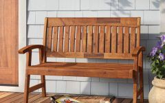 2024 Popular Gabbert Wooden Garden Benches