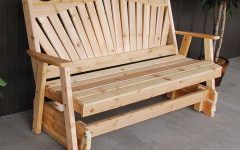 20 Ideas of Fanback Glider Benches