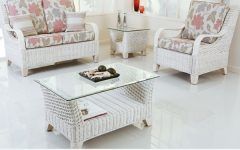 15 Collection of White Cane Sofas