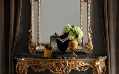 Top 20 of Antique Mirror Console Tables