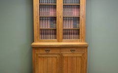 The Best Oak Glazed Bookcase