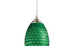Green Glass Pendant Lighting